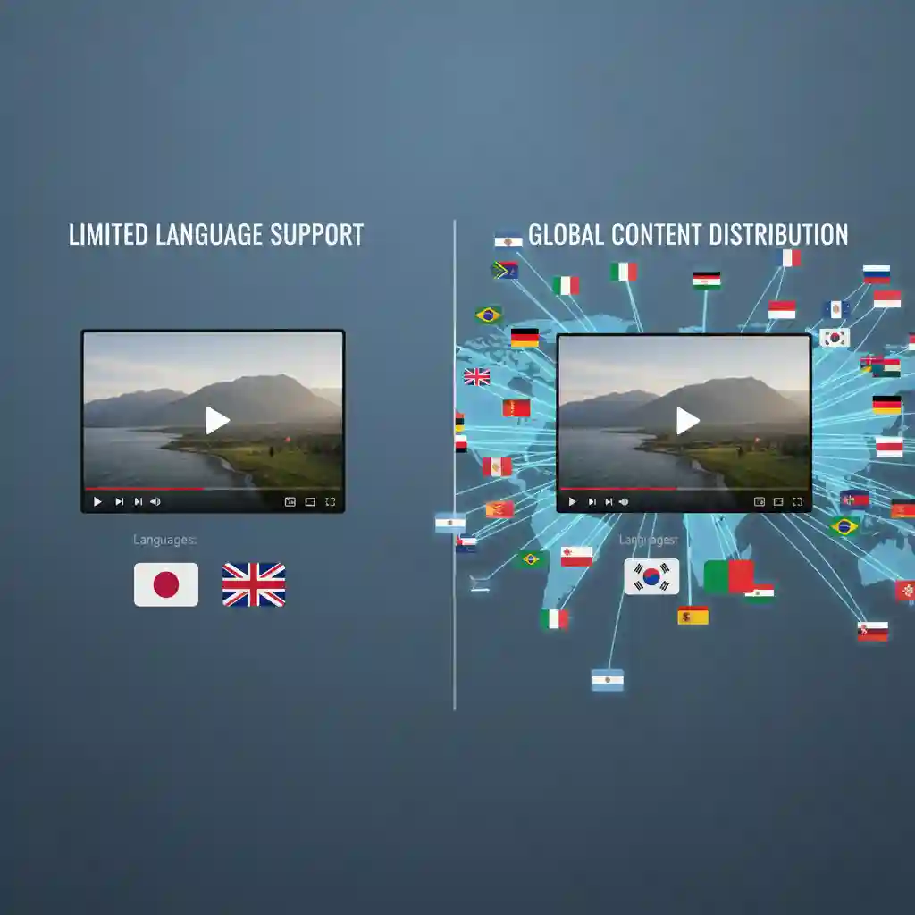 Multilingual subtitle support