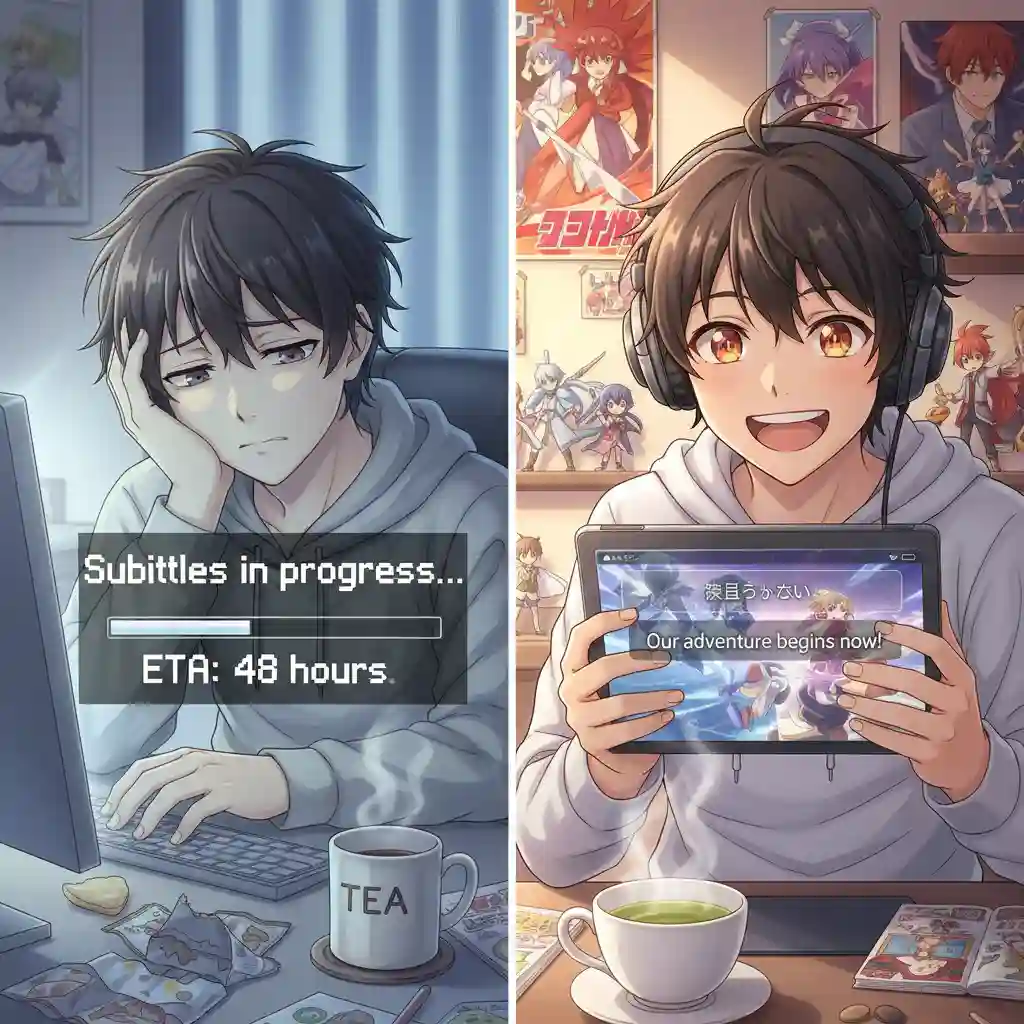 Anime and J-drama subtitle creation