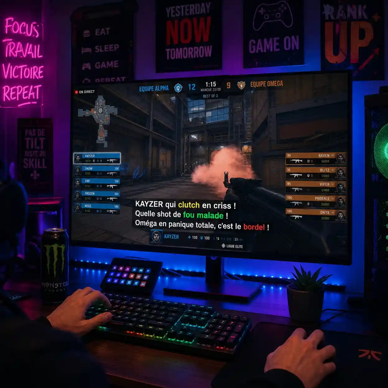 english to french canadian gaming subtitles adapting slang and esports commentary for local players