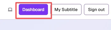 Backend dashboard to review tasks and download results after you translate subtitles with ai, retry failures safely, and export perfectly timed files ready for YouTube or any platform.
