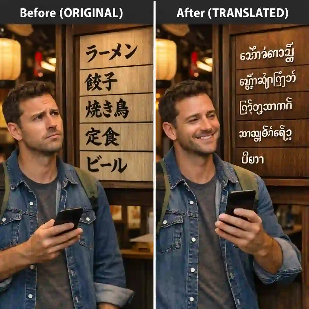纪录片与教育视频字幕翻译示意图
