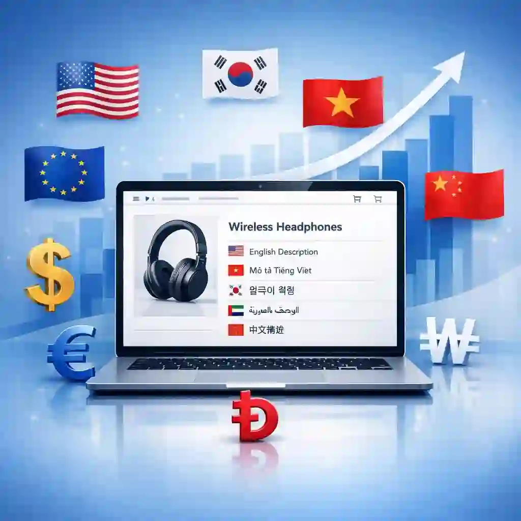 Vietnam English localization for e-commerce